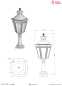 Preview: Design Sockelleuchte klassisch